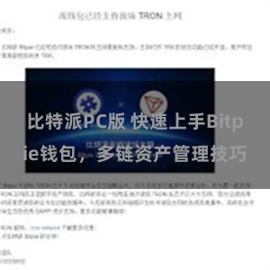 比特派PC版 快速上手Bitpie钱包，多链资产管理技巧