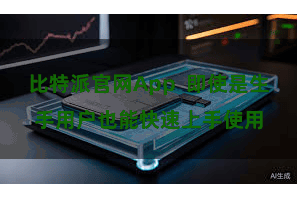 比特派官网App  即使是生手用户也能快速上手使用